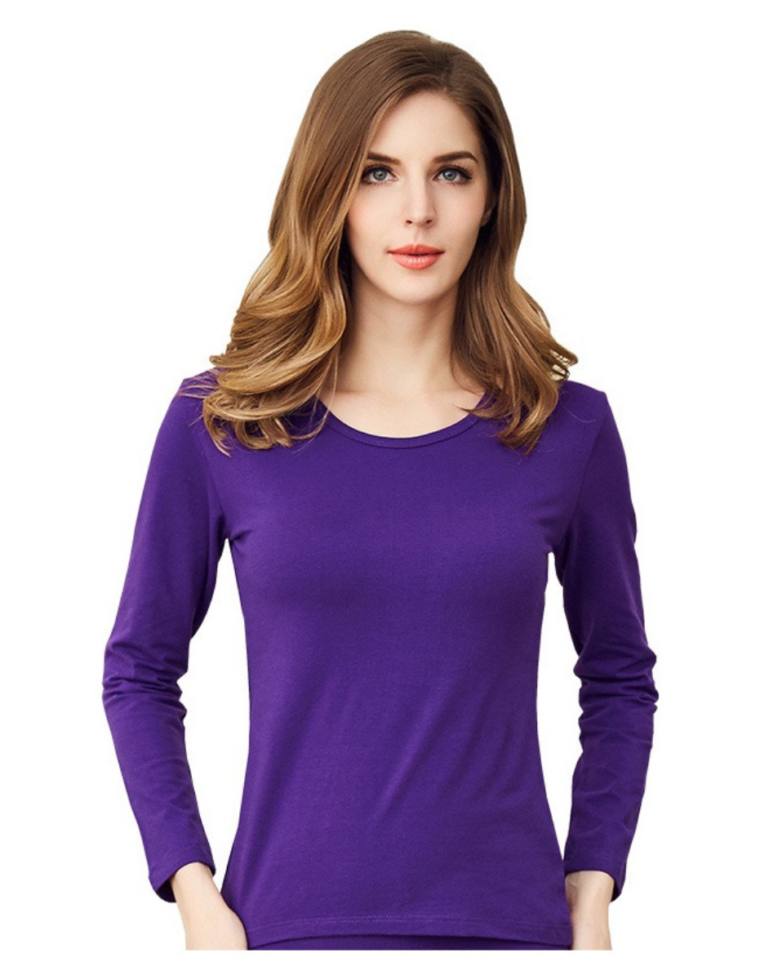Pack 6 Camiseta De Mujer Primera Capa - Fibra De Bambú 100%
