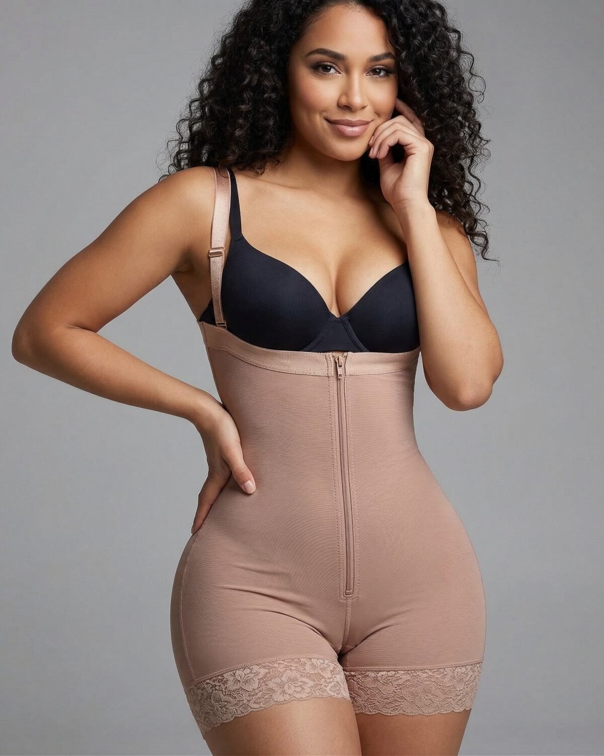 Faja Moldeadora 3 en 1: Cintura, Glúteos y Efecto Push-Up - QS1012
