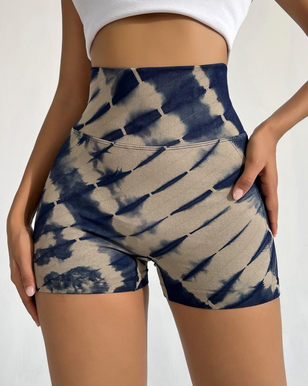 Short Push Up Diseño Manchado  Alta Calidad