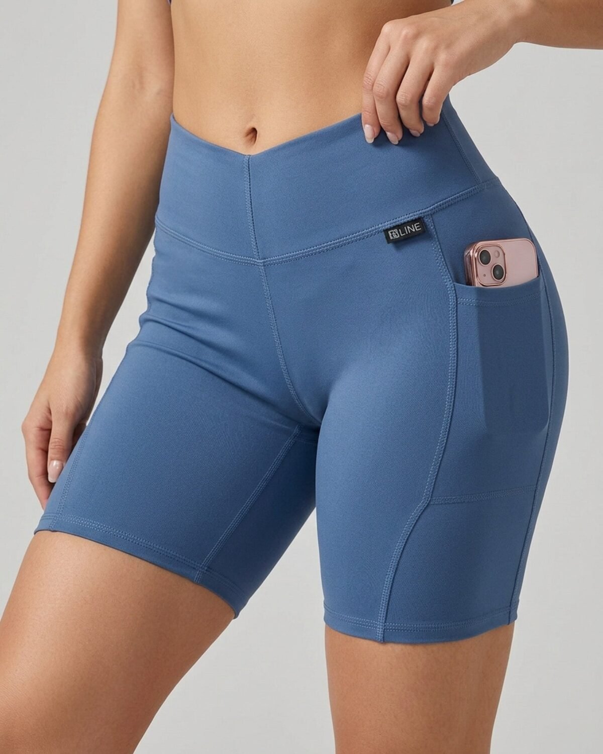 Short Levanta Glúteos Suplex - Tiro Alto y Bolsillo Lateral - A350