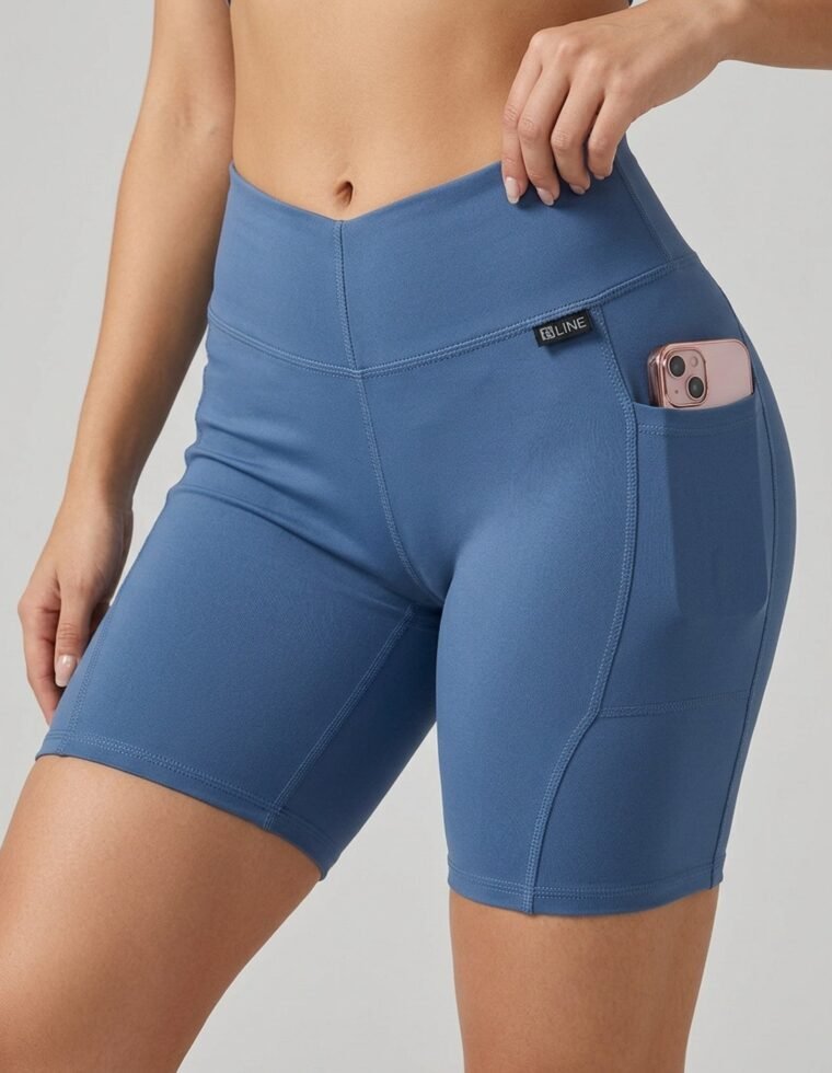 Short Levanta Glúteos Suplex - Tiro Alto y Bolsillo Lateral - A350