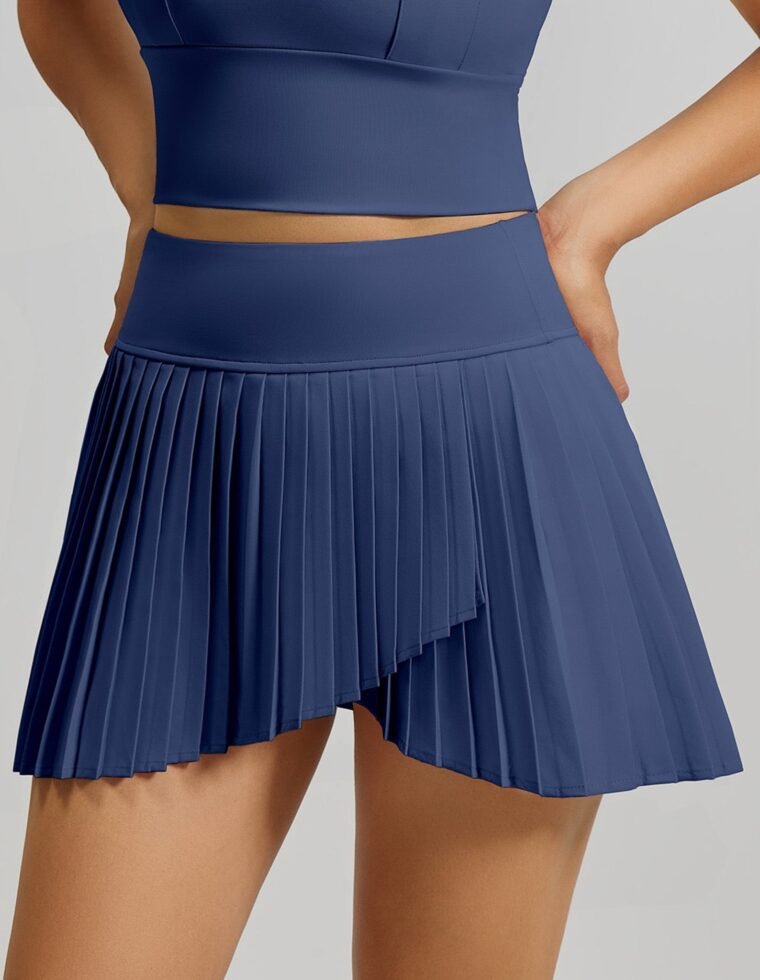 Falda Short Deportiva Cruzada Con Tablas Fitness Gym - JYT053