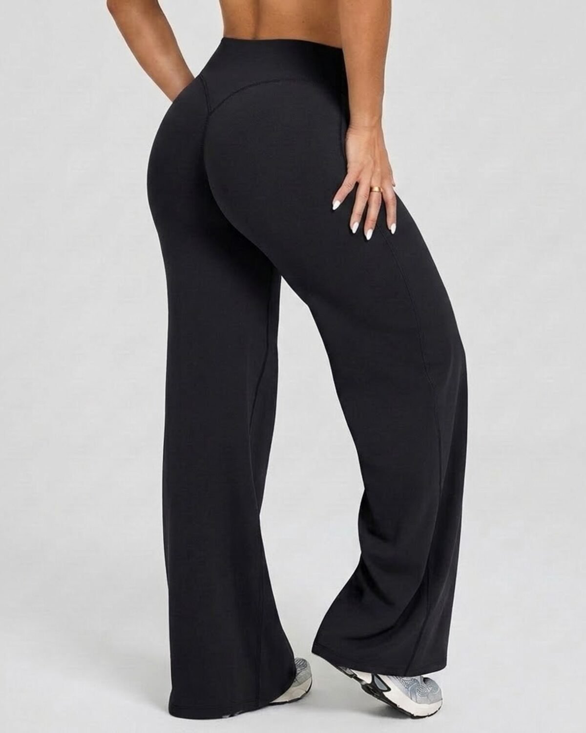 Pantalon Palazzo Baggy Mujer Tiro Alto Calidad Pro