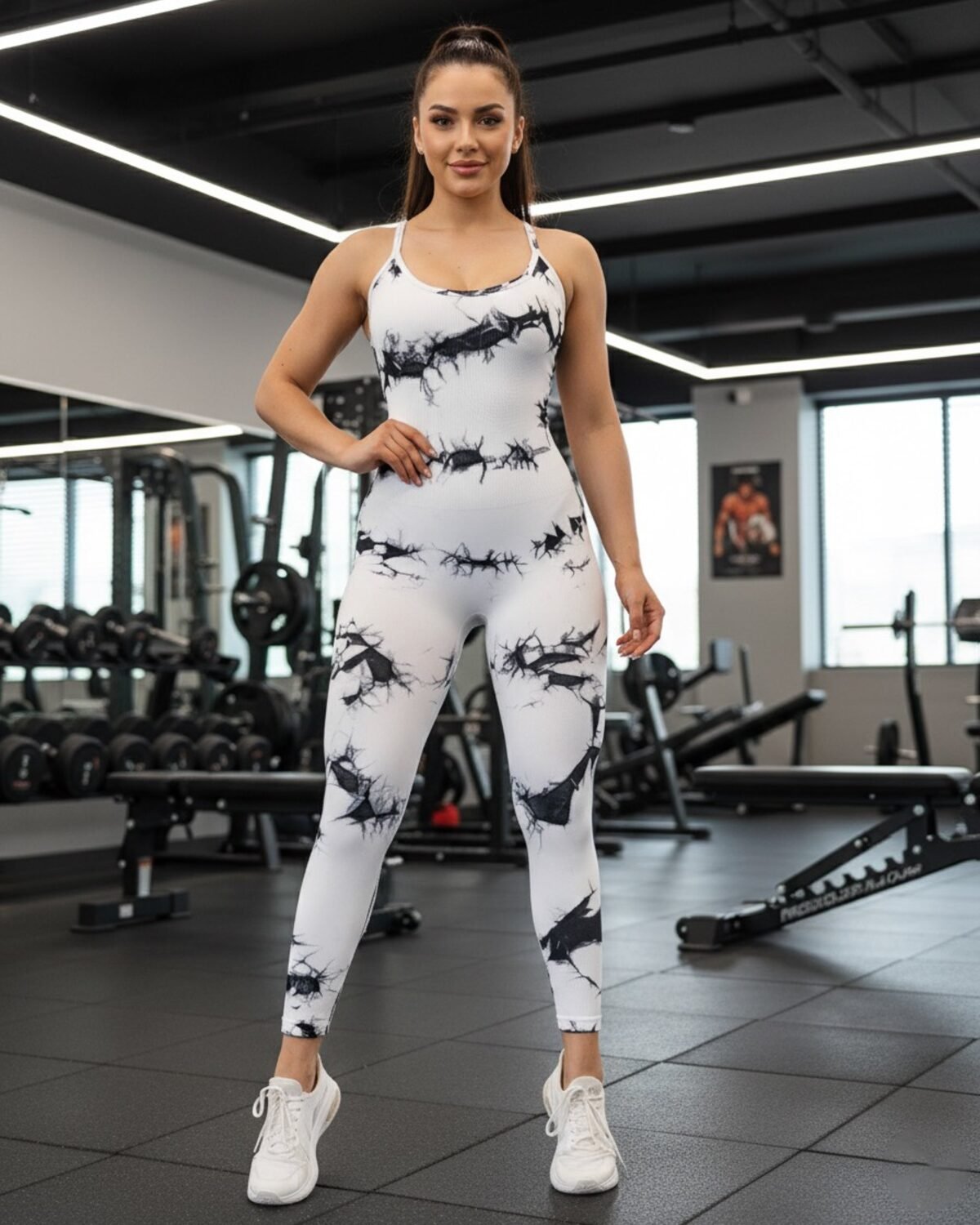 Enterito Largo Tie Dye Mujer Deportivo - 60037
