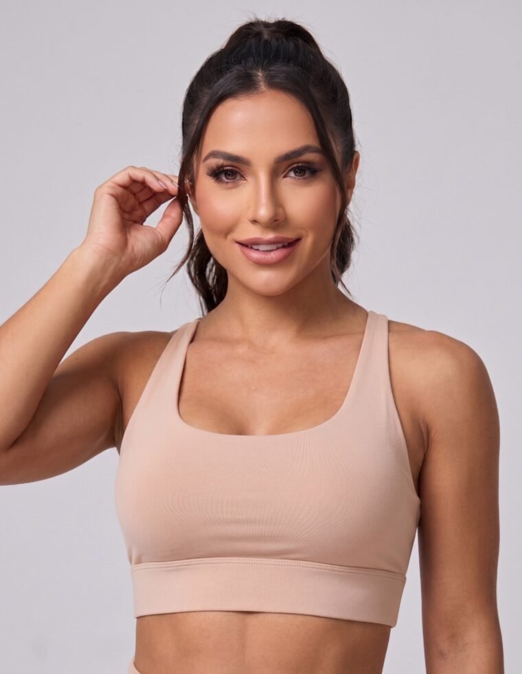 Peto Top Deportivo Tirante Doble Cruzado Para Mujer Gym - JYT049